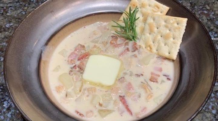 South Coast clam chowder