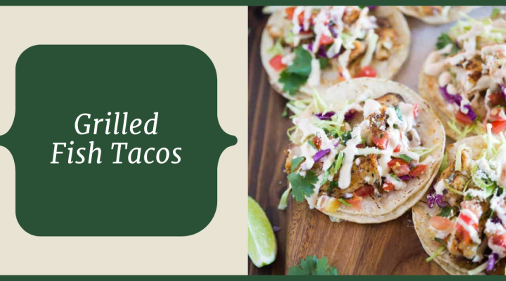 Grilled fish tacos