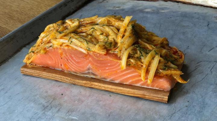 Photo of Cedar Planked Salmon