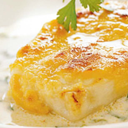 Miso glazed black cod